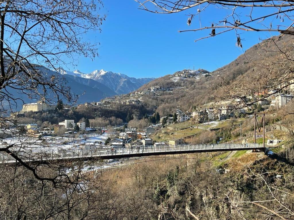 Appartamento La Baita Case Sondrio Fiume - Affitti Brevi Italia Eksteriør bilde